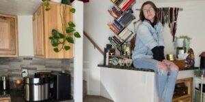 I live in a 400-square-foot tiny home. See inside my space, from clever storage solutions to unavoidable chaos.