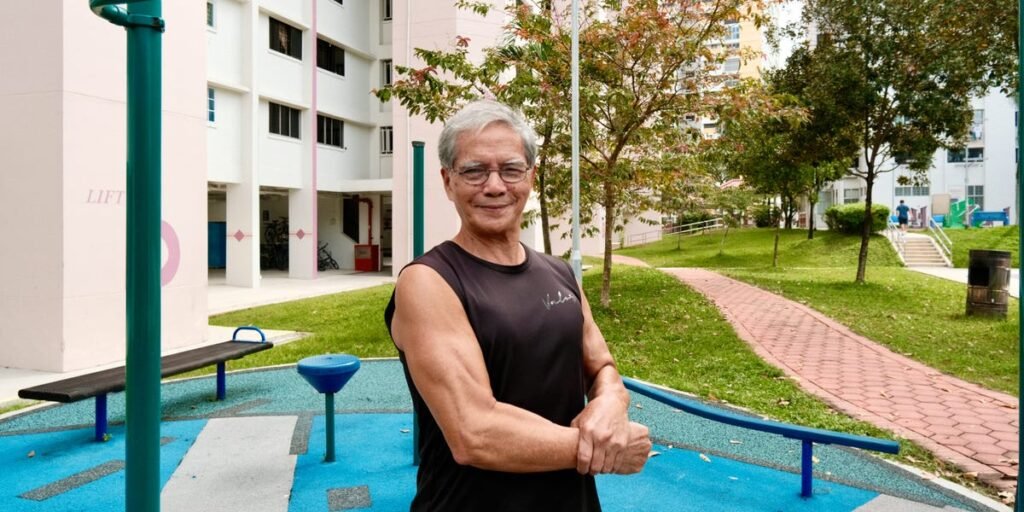 I’m 76 and joined a fitness group in my 60s. I still train every day and can do 5 muscle-ups. I’m 76 and joined a fitness group in my 60s. I still train every day and can do 5 muscle-ups.