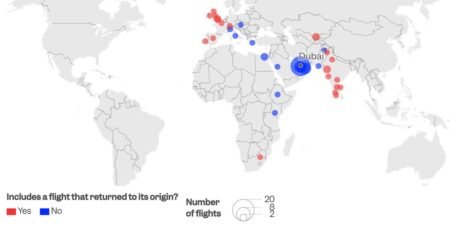MAPPED: 65 planes were diverted as a drone strike caused flight chaos at Dubai Airport once again MAPPED: 65 planes were diverted as a drone strike caused flight chaos at Dubai Airport once again