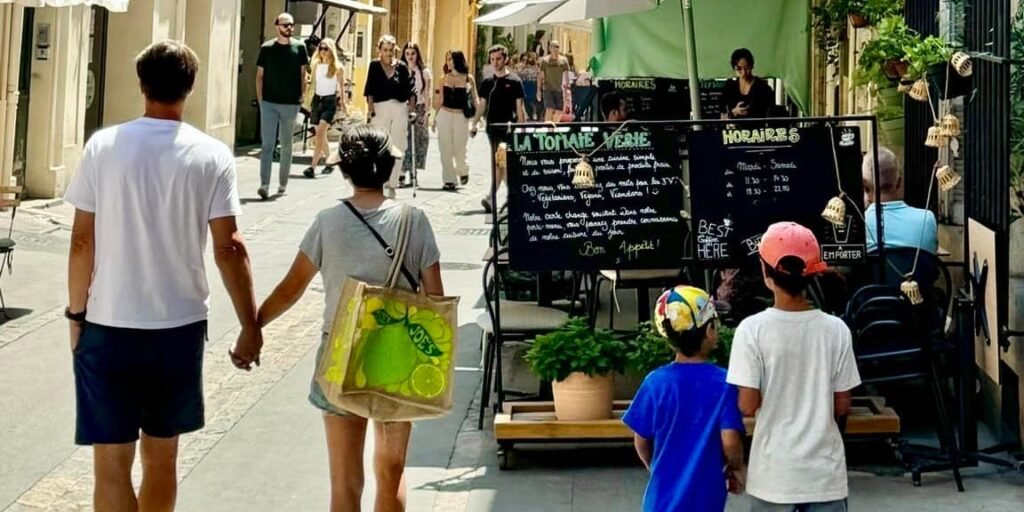 My family moved from California to a small town in France. We can save money and work less to afford our lifestyle here. My family moved from California to a small town in France. We can save money and work less to afford our lifestyle here.