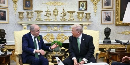 Photos show St. Patrick’s Day celebrations at the White House through the years