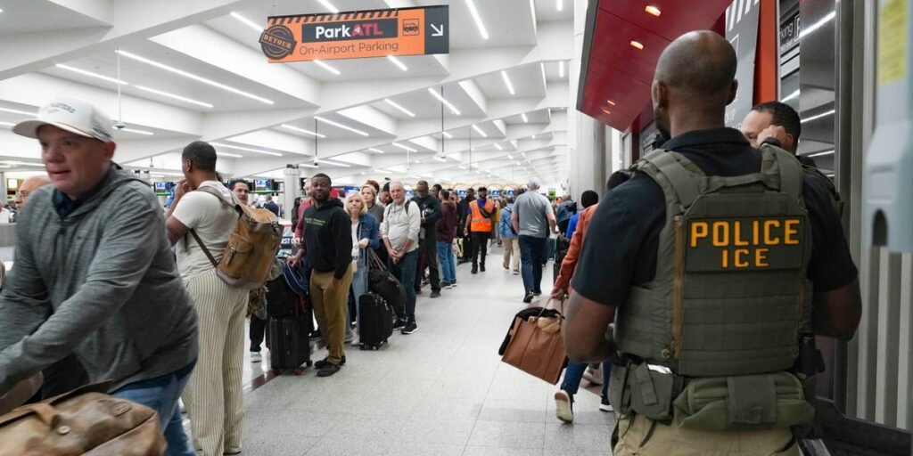 You’ll keep seeing ICE agents at airports until TSA is back to 100%, border czar says