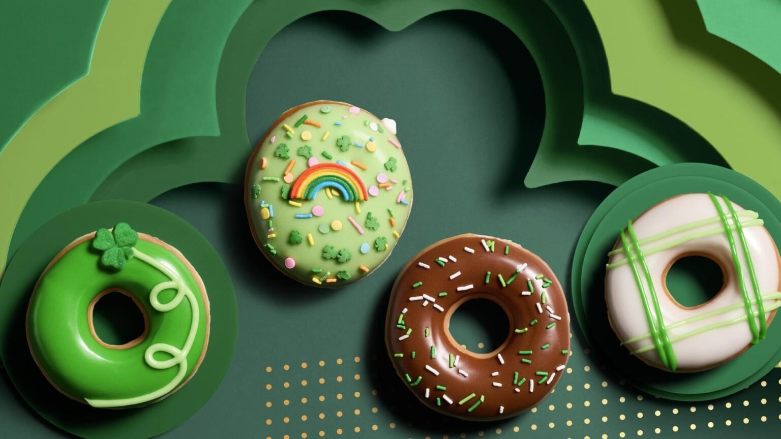 Krispy Kreme Offers Free Doughnuts for St. Patrick’s Day. How to Snag.