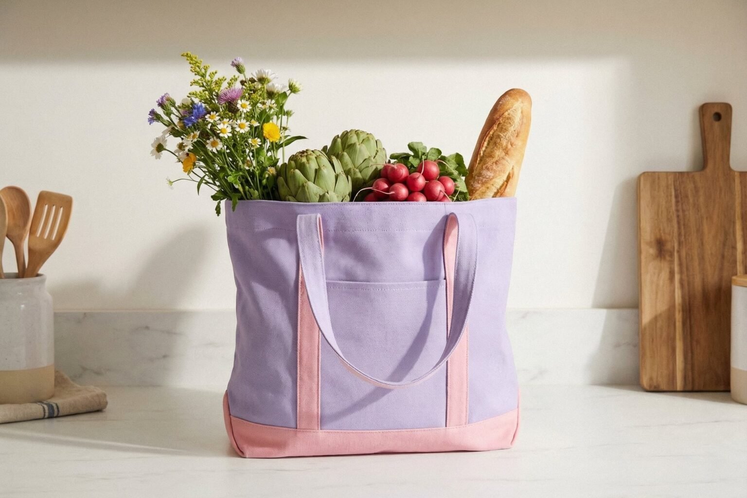Trader Joe’s Announces Release Date for Large Lavender and Pink Tote Trader Joe’s Announces Release Date for Large Lavender and Pink Tote