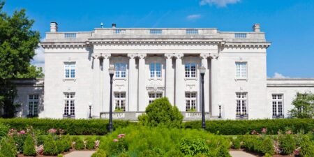 Grand staircases, state-shaped pools, and a bowling alley in the basement: What the governor’s mansion looks like in every state