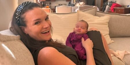 My husband died 10 years ago. I just gave birth to our daughter at 49. My husband died 10 years ago. I just gave birth to our daughter at 49.