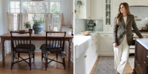 A woman turned her dated 2000s kitchen into a cozy, modern space for 0,000