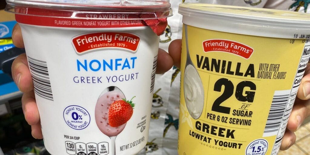 I’m a dietitian married to a personal trainer. Here are 10 of our favorite groceries to buy at Aldi.