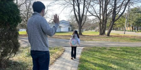 I let my 8-year-old walk to school alone and taught her to cook at 7. I want her to be independent, like I was growing up.