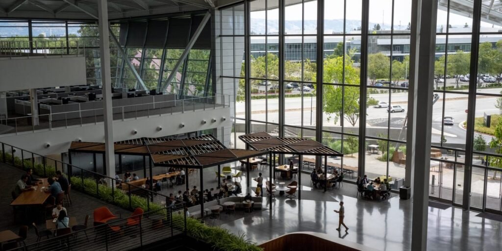 A coder used AI to rank which tech companies offer the best food at work. Check out the winners.