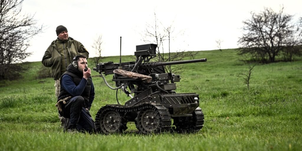 Ukraine’s fight shows the West why cheap robots could matter more than armored vehicles in a long war, arms maker says