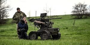 Ukraine’s fight shows the West why cheap robots could matter more than armored vehicles in a long war, arms maker says