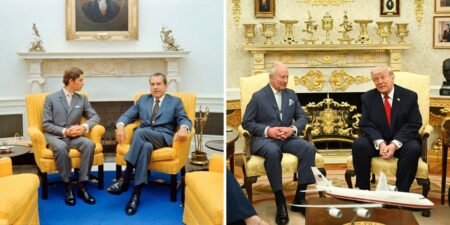 King Charles has met 10 US presidents, from Dwight Eisenhower to Donald Trump. Photos show their relationships through the years.
