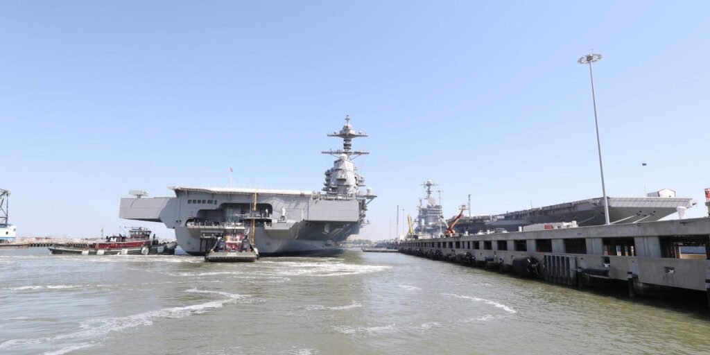 A top US shipbuilder is exploring how AI and robots can do some of the hardest jobs on the production floor A top US shipbuilder is exploring how AI and robots can do some of the hardest jobs on the production floor