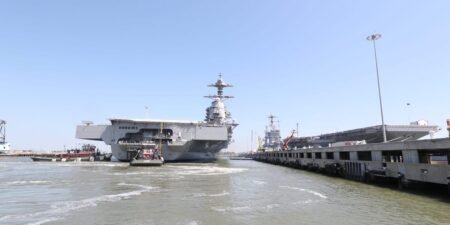 A top US shipbuilder is exploring how AI and robots can do some of the hardest jobs on the production floor