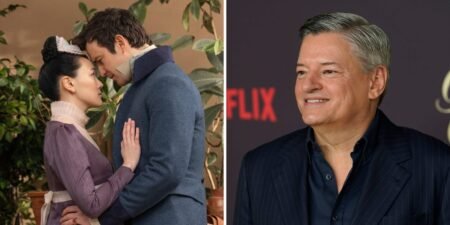 Netflix shares plunge after weak guidance and news that cofounder Reed Hastings will leave the board Netflix shares plunge after weak guidance and news that cofounder Reed Hastings will leave the board