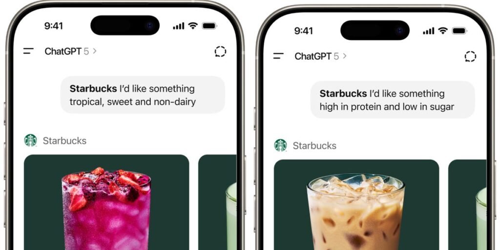 Starbucks is turning ChatGPT into your personal barista
