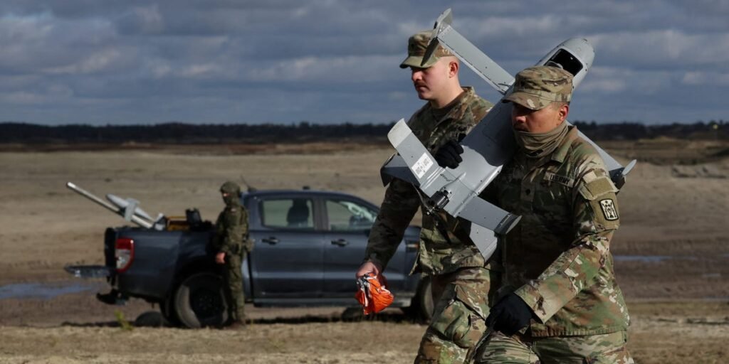 The US Army surged its largest counter-drone training deployment to the Middle East during the Iran war The US Army surged its largest counter-drone training deployment to the Middle East during the Iran war