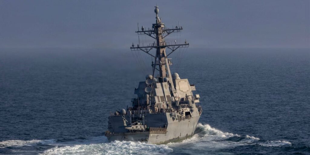 US Navy destroyers that weren’t built to hunt and clear mines are leading a risky mission in the Strait of Hormuz US Navy destroyers that weren’t built to hunt and clear mines are leading a risky mission in the Strait of Hormuz