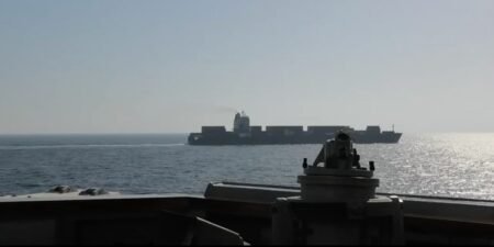 What a US destroyer shooting a cargo ship’s engine out says about how the Navy is handling Iran blockade runners