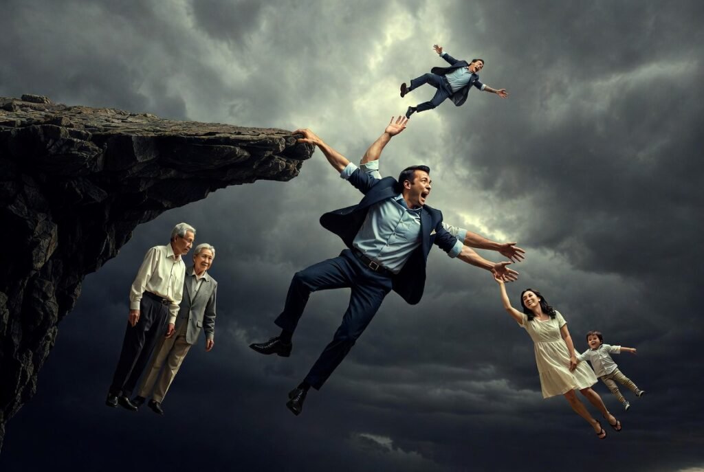 A Financial Dilemma: Save Your Parents, Your Children, or Yourself