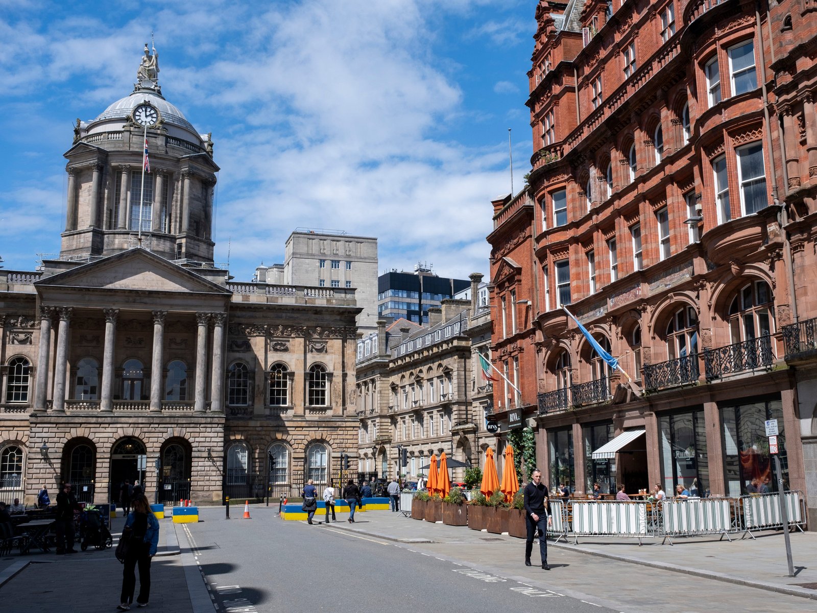 A street in Liverpool, England.