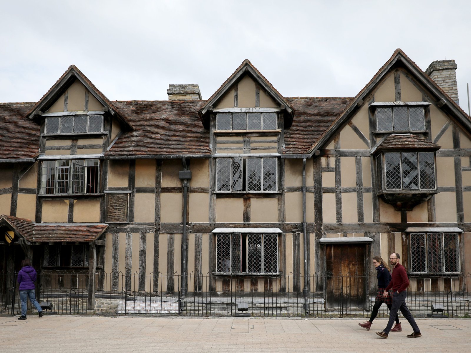 William Shakespeare's home in Stratford-upon-Avon, England.