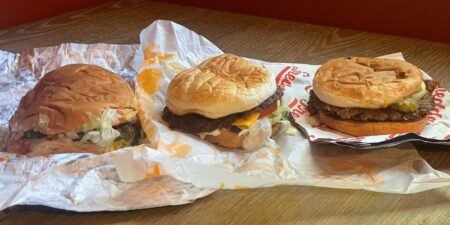 I ordered burgers at Culver’s, Freddy’s, and Sonic. The best was also the cheapest. I ordered burgers at Culver’s, Freddy’s, and Sonic. The best was also the cheapest.