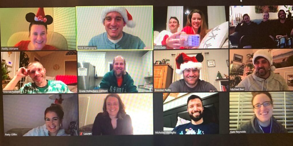 A group of old college friends has met on Zoom every Thursday night for 321 weeks. They don’t plan to ever stop. A group of old college friends has met on Zoom every Thursday night for 321 weeks. They don’t plan to ever stop.