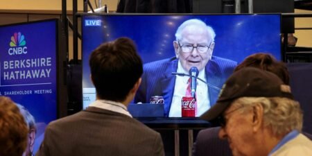 Berkshire Hathaway’s first Q&A without Warren Buffett opened with a question from a deepfake Warren Buffett