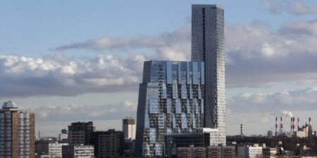 Ukraine struck a luxury skyscraper 4 miles from the Kremlin, threatening Moscow’s Victory Day parade