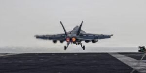 The US Navy shot out the rudder of an Iran blockade runner with a Super Hornet’s 20 mm cannon