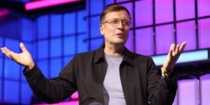 A tech founder is using the classic layoff email template for a whole different purpose