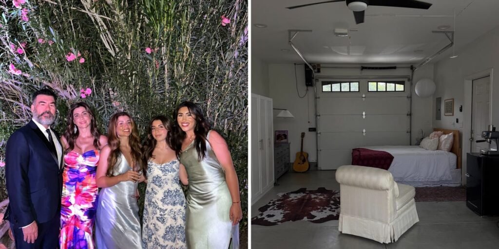A woman turned her parents’ garage into her apartment to make room for her grandparents in the main house