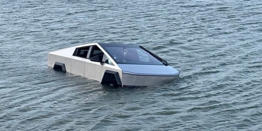 Don’t drive your Cybertruck into a lake Don’t drive your Cybertruck into a lake
