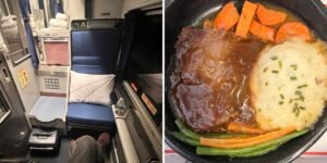 I upgraded my Amtrak seat to a 23-square-foot roomette by bidding 0. Here’s what the 15-hour train ride was like.