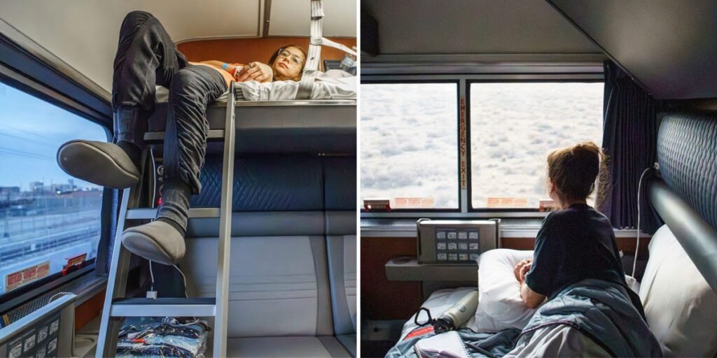 I spent 2 nights in an Amtrak bedroom and tried both bunks. The smaller bed won me over.