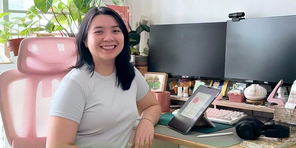 I started a side hustle making stickers and art prints to escape from work — now I earn more than my old day job