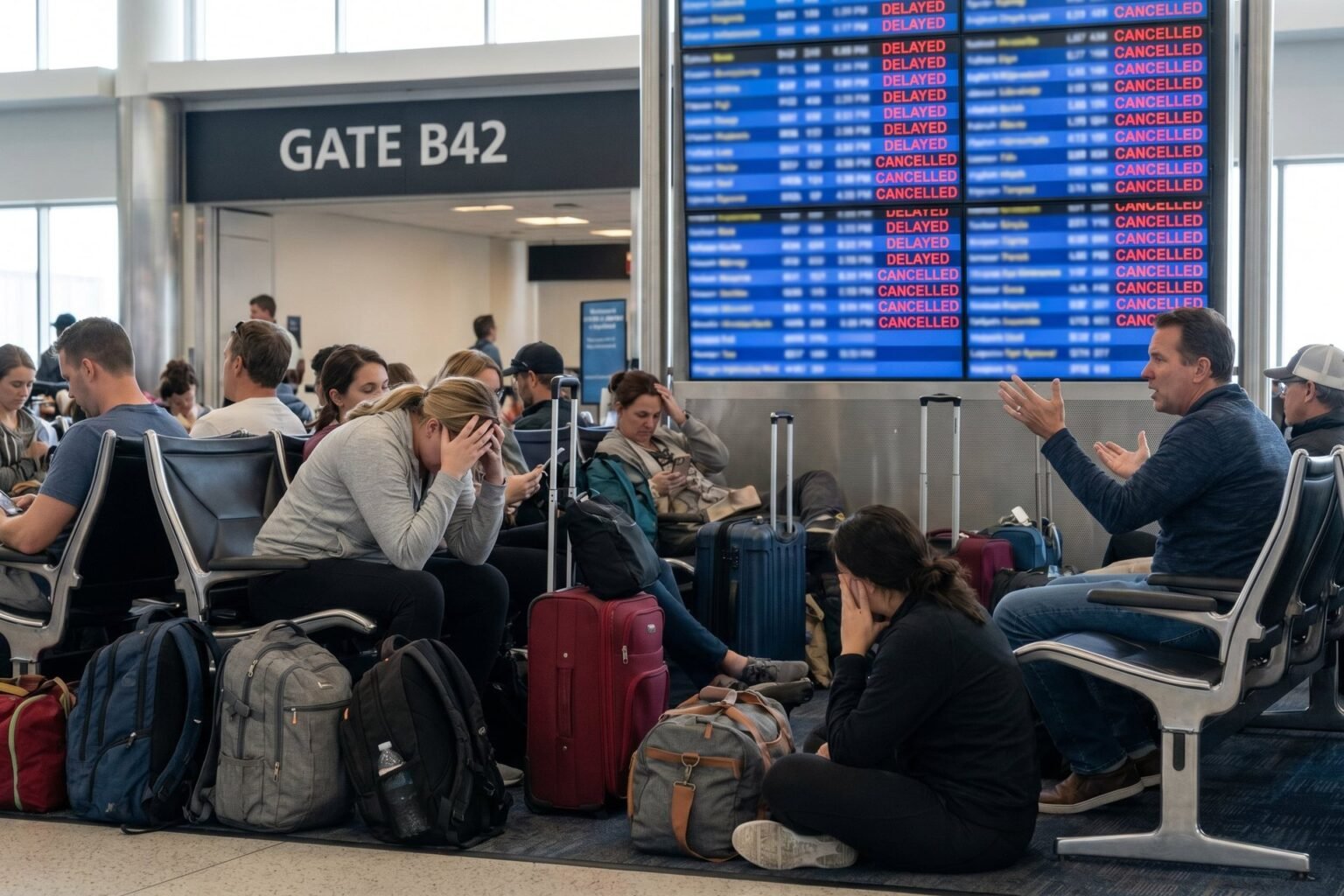 Airlines Rush to Help Stranded Spirit Passengers with Rescue Fares