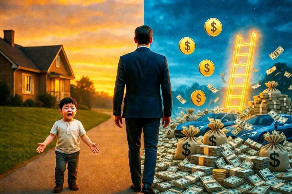 Dads No Longer Need To Feel Guilty Neglecting Their Children For Money