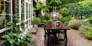 5 backyard trends that are in this year, and 4 that are out, according to landscapers, gardeners, and interior designers