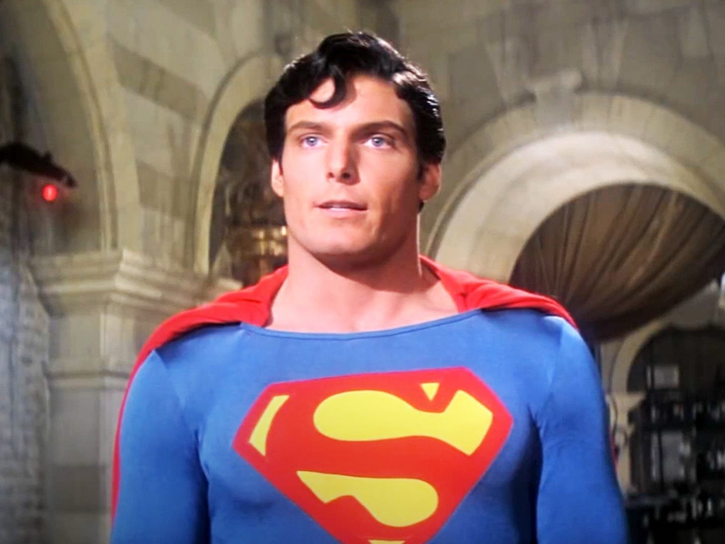 christopher reeve in superman