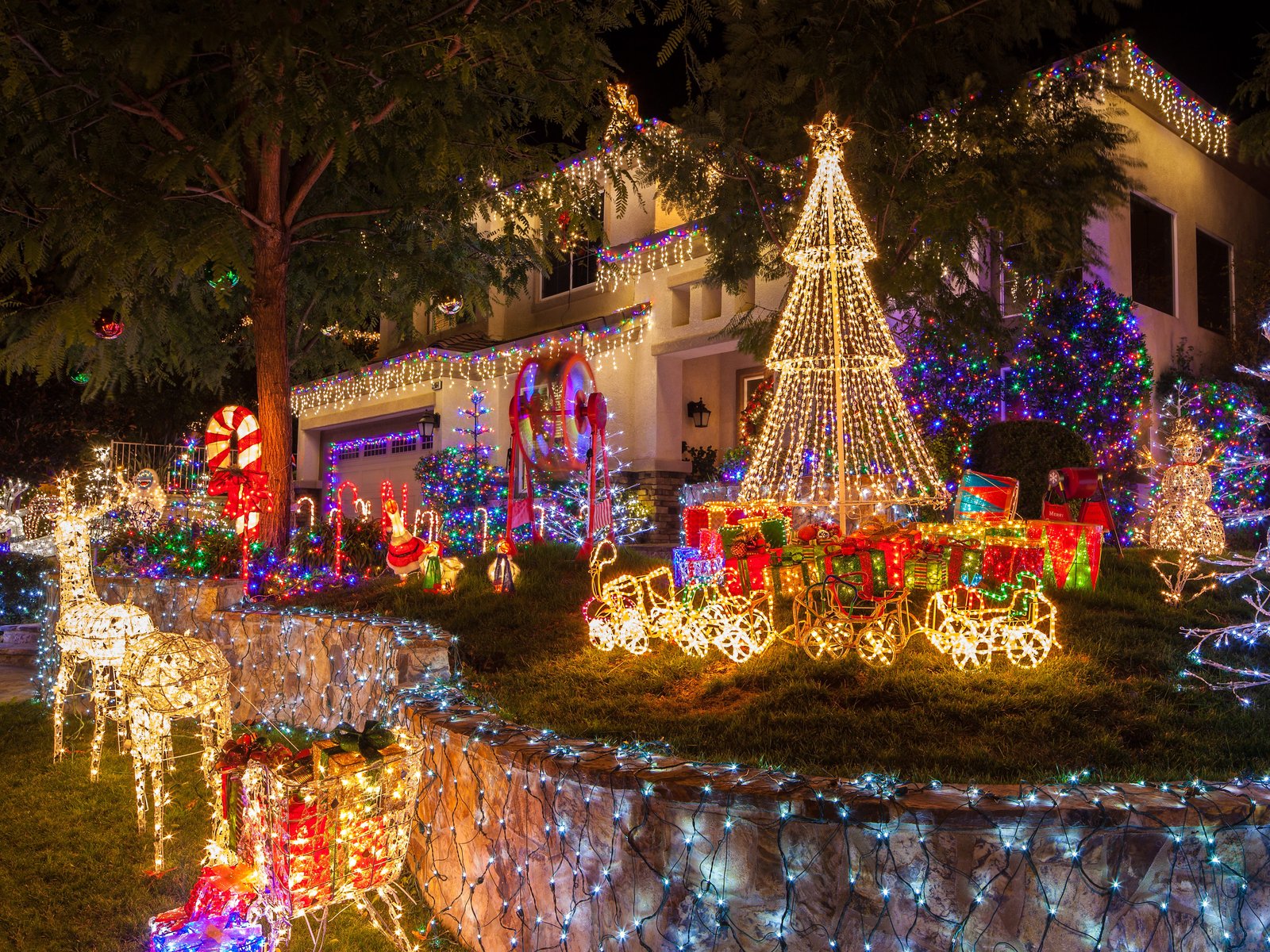 Christmas lights