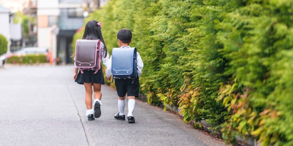 I moved to Japan and enrolled my child in a local school. It showed me a different way to raise an independent child.