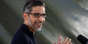Sundar Pichai chooses ‘optimism’ over AI (and boos) for his Stanford graduation speech Sundar Pichai chooses ‘optimism’ over AI (and boos) for his Stanford graduation speech