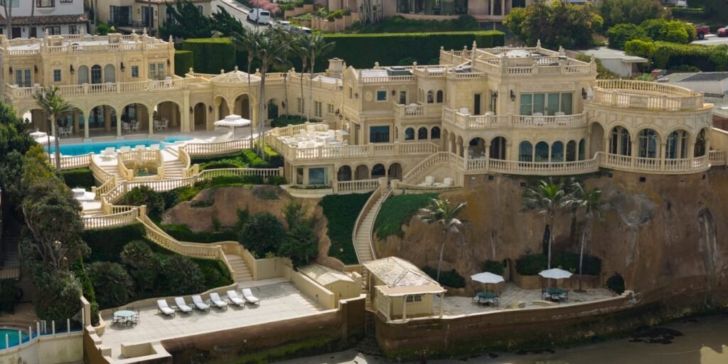 A late tech billionaire’s Versailles-inspired California mansion just took a million price cut to .5 million. See inside. A late tech billionaire’s Versailles-inspired California mansion just took a million price cut to .5 million. See inside.