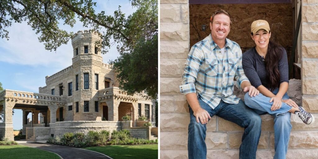 Chip and Joanna Gaines are selling the 135-year-old castle they renovated for nearly .7 million. Take a look inside.