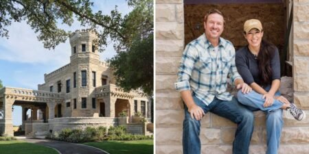 Chip and Joanna Gaines are selling the 135-year-old castle they renovated for nearly .7 million. Take a look inside.