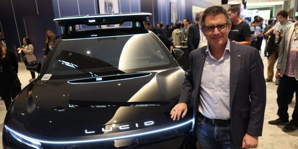 Before Lucid axed his role and downsized, the COO told us about the company’s robotaxi bet
