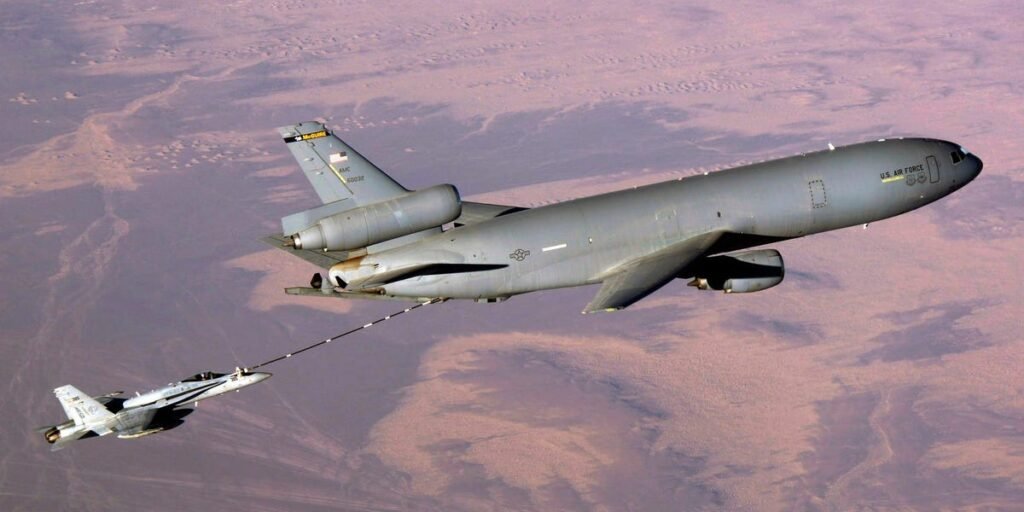 Take a look inside an Air Force aerial tanker that kept fighter jets and bombers in the air